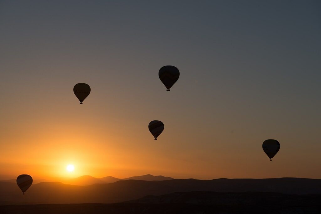 hot air ballooning 436442 1920 1024x683 - Luftballon billeder af Kappadokien