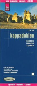 kappadokien rejsekort 131x300 - Danske bøger om Kappadokien og Tyrkiet